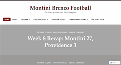 Desktop Screenshot of montinifootball.com